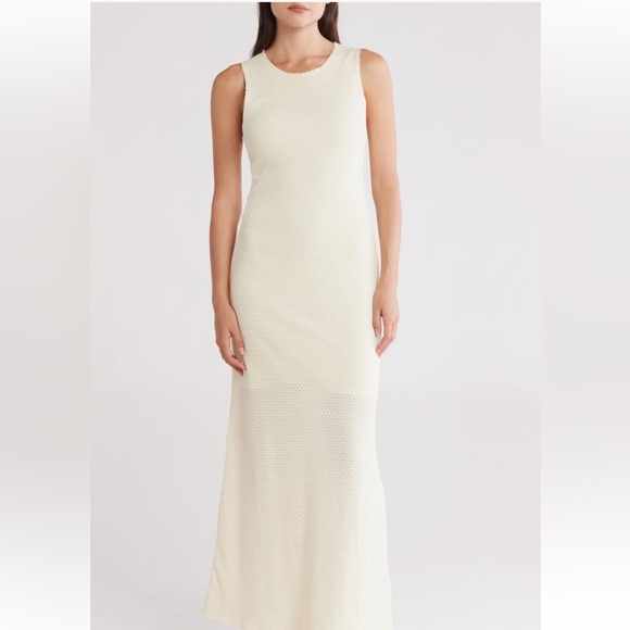 Rag & Bone Carine Textured Knit Maxi Dress - Picture 1 of 5